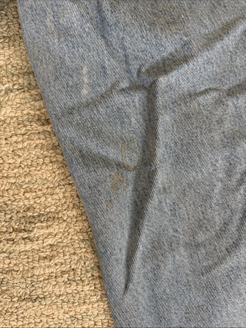 Zara Light Blue Distressed Wide-Leg Jeans - Picture 7 of 9